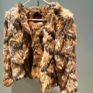 525 America rabbit fur jacket